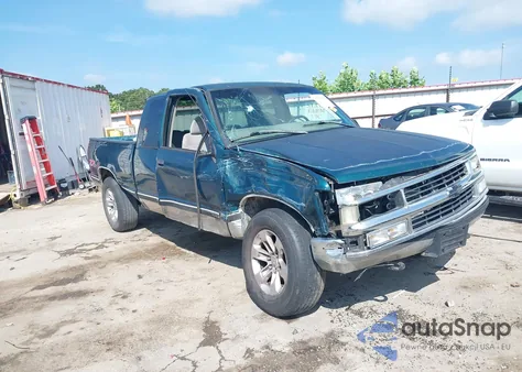 1997 Chevrolet K1500 Fleetside z USA, uszkodzony, nr VIN 1GCEK19R1VE117507